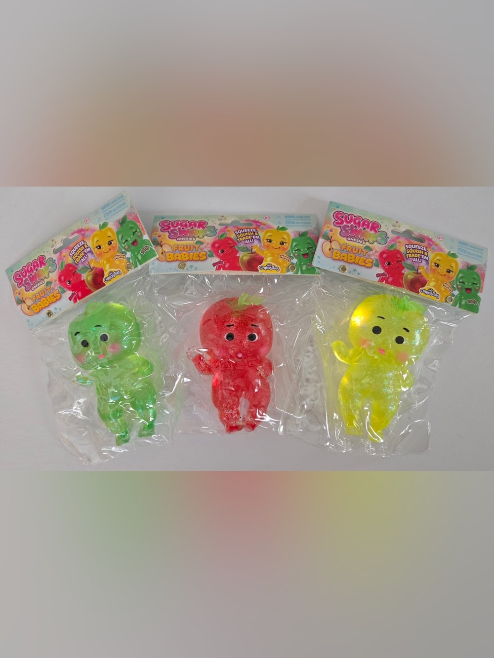 Sugar swaps fruit babies set of 3